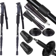 Kijki NORDIC WALKING TREKKINGOWE do chodzenia Kije REGULOWANE Zestaw 2 szt.