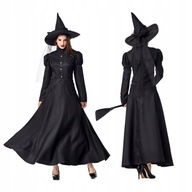 STRÓJ CZAROWNICY DLA KOBIET MAGICZNE PRZEBRANIE KARNAWAŁ HALLOWEEN L
