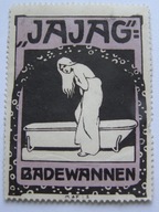 Jajag - wanny kąpielowe - zalepka reklamowa