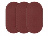 Zestaw papierów ściernych Parkside P120 / 60/80/120/180/240