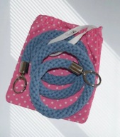 Lina długa do obag uchwyty karabińczyk standard mini bawełna wzmacniane