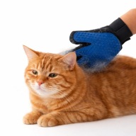 Rękawica do sierści psa i kota SIKPI krótka szorstka masaż