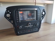 FORD RADIO NAWIGACJA NX SD MCA FABRYCZNE KOD KOMPLET CHROM GAŁKI MONDEO