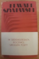 Wybór wierszy Edward Szymański