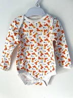 F&F--BAWEŁNIANE BODY-- 9-12 M--80--NOWE
