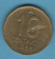 Argentyna 10 centavo, 1988