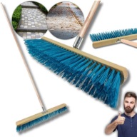 MIOTŁA SZCZOTKA RĘCZNA ULICÓWKA NYLONOWA DO ZAMIATANIA OGRODOWA CHODNIKA