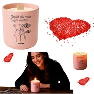 PREZENT NA WALENTYNKI ŚWIECA ZAPACHOWA DLA NIEJ ŻONY DZIEWCZYNY TRADYCYJNA