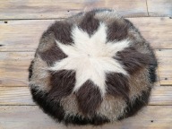 DEKORACYJNA PODUCHA Z NUTRII średnica 36cm - 40cm