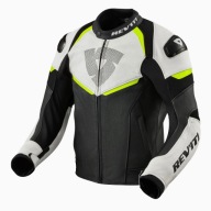 KURTKA MOTOCYKLOWA SKÓRZANA REV'IT CONVEX 48 neon