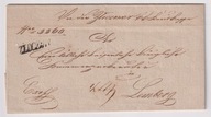1839 Złoczów list składany do Lwowa