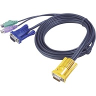 Kabel SPHD-15 Aten 2L-5202P na PS/2 i VGA czarny 1,2 m
