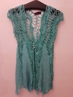 BLUZKA NARZUTKA DAMSKA R.M/L BOHO HIPPIE BEBO ORYGINALNA