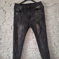 Jeansy damskie czarne Miss anna rozm. L