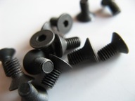 Śruba mocująca śrubka M3x6 imbus 2 narzędzia składane CNC - patrz opis