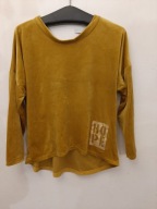 NEW COLECTION bluzka BLUZA R.M/L OVERSIZE ORYGINALNA MUSZTARDOWA