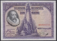 Hiszpania 100 Peseta 1928