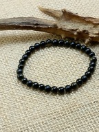 Bransoletka męska Turmalin Obsydian Tygrysie oko kamienie naturalne