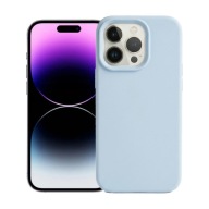 Etui do iPhone 16 PRO Silicone Case Niebieskie Mat Ochrona Aparatu Silikon