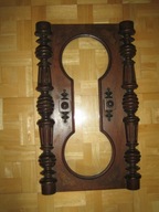 STARE, ORYG. DRZWICZKI DO ZEGARA EKLEKTYKA - TZW. OSEMKI - 2511