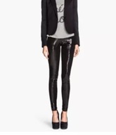 H&M, legginsy, cekiny, rozm. 164