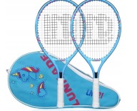 JA18 LUNNADE 21-calowa rakieta tenisowa dla juniorów, 2 rakiety z pokrowcem