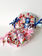 Cukierek Wielkanoc prezent kolory dla dziecka Zając Kinder