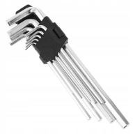 KLUCZE IMBUSOWE ZESTAW IMBUSY 1.5-10 | 9 ELEMENTÓW ZESTAW KLUCZY