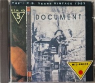 R.E.M. Document EX UK CD Irl