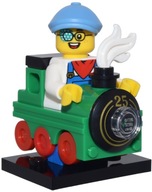 LEGO 71045 Minifigures Chłopiec w Stroju Pociągu col25-10
