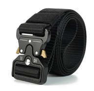 Pasek Pas taktyczny wojskowy militarny czarny rozmiar uniwersalny QR