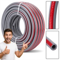 WĄŻ OGRODOWY POWERMAT GARDEN PRO+ 6W NTS UV POLSKI ELASTYCZNY 1/2" 30M