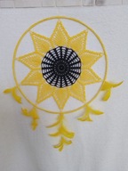 Łapacz snów Własnoręcznie wykonany na szydełku