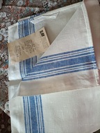 Ścierka PRL lniana 48x68cm z papierową metką