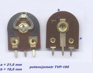 Potencjometr montażowy 1 kOhm 2 szt 16.02