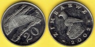 ZIMBABWE 20 CENTS 2002 r.