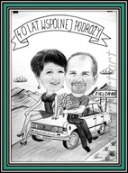 Karykatura na prezent ze zdjęcia na rocznicę ślubu