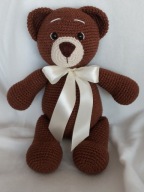 Mis maskotka - handmade szydelko