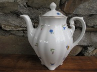 Sygnowany Duży Porcelanowy Dzbanek Kawa/Herbata_ĆMIELÓW PRL