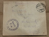 List Jeńca Anglika z obozu Gefangenen-Lager Altdamm Szczecin-Dąbie do domu