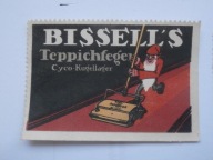 Bissell - odkurzacz dywanów - zalepka reklamowa