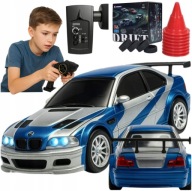AUTO DO DRIFTU NA PILOTA BMW M3 E46 ZDALNIE STEROWANE DRIFT1:43 DLA DZIECKA