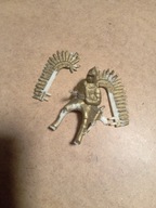 Stara Zabawka Żołnierzyk PRL Husarz ze Skrzydłami