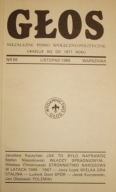 GŁOS nr 55, niezależne pismo 1989