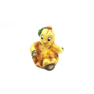 Ceramiczna figurka owoc banan vintage 60s home decor interior desing prl