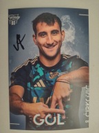 Zdjęcie 10x15 autograf Lechia Gdańsk sezon 2025/26 Gol Aleksandar Cirković
