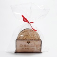 Podstawka podkładka pod kubek dzień babci dziadka w pudełku - imienne 4 szt