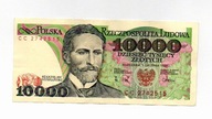 10 000 zł. 1988r. Ser.CC