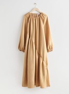 Sukienka z lnem lniana oversize uniwersalna