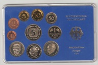 Niemcy NRF zestaw 10 szt 1983 F stan PP UNC